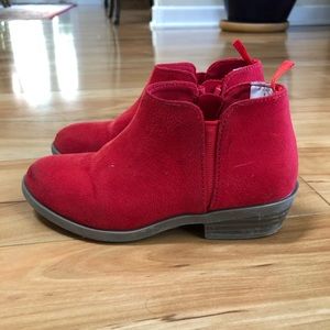 Red booties